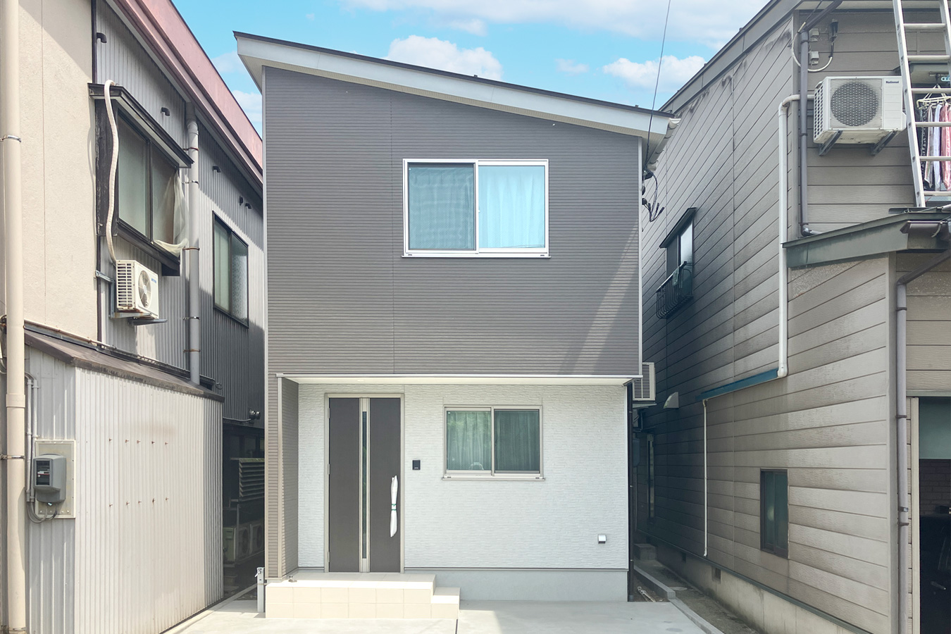 長岡市四郎丸建売外観