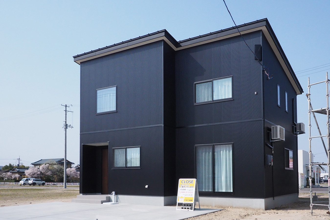 五泉市荻曽根建売外観