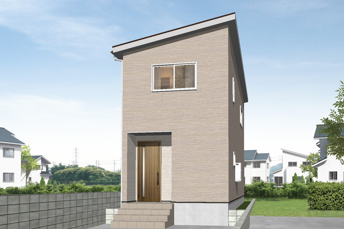 長岡市中島建売外観