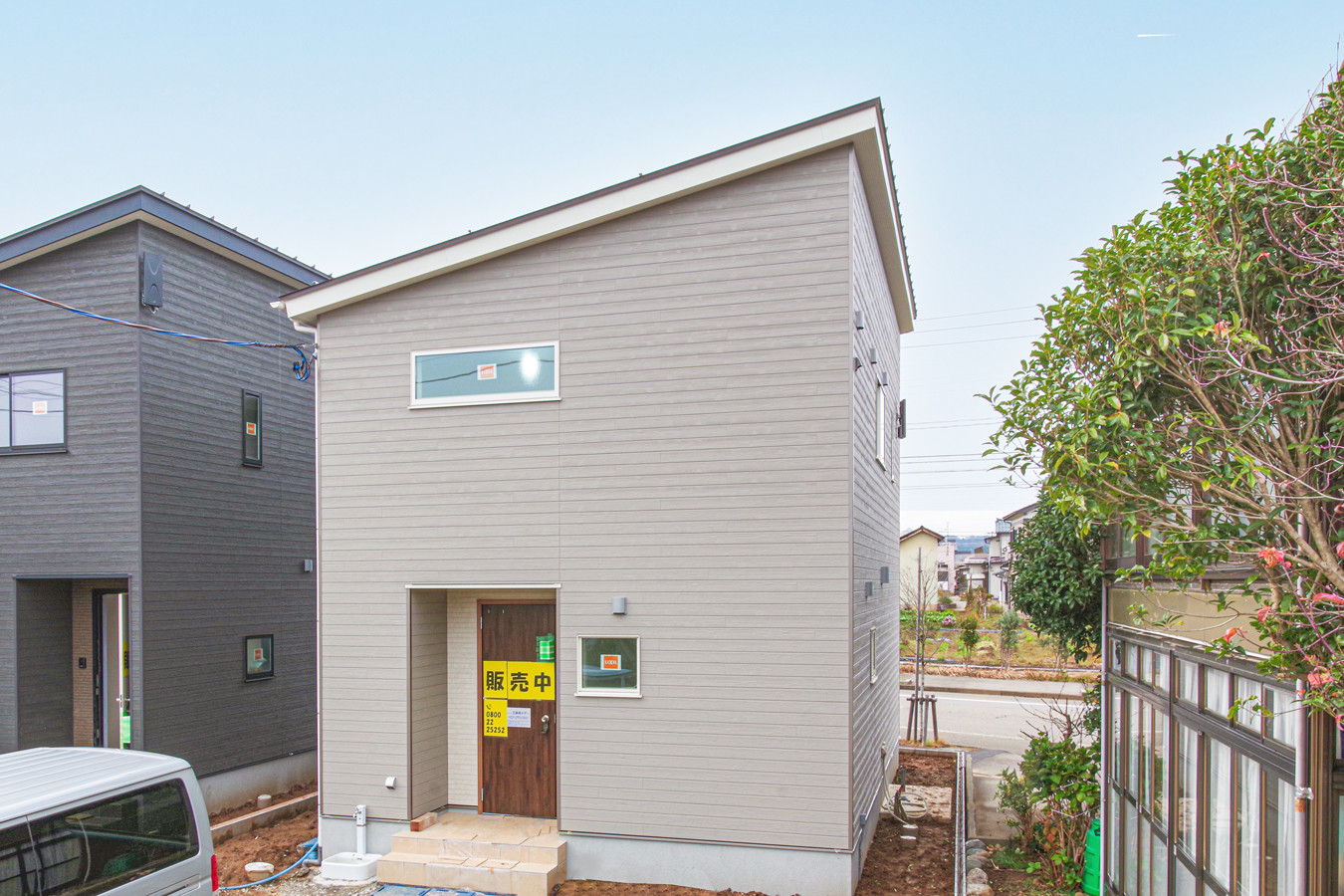 ニコニコ住宅新潟 新築住宅 建売住宅 外観 白い外壁