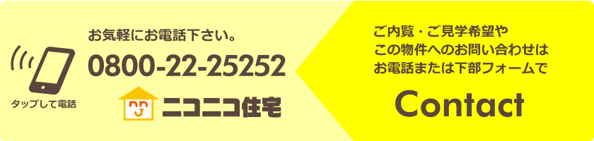 ニコニコ住宅長岡に電話