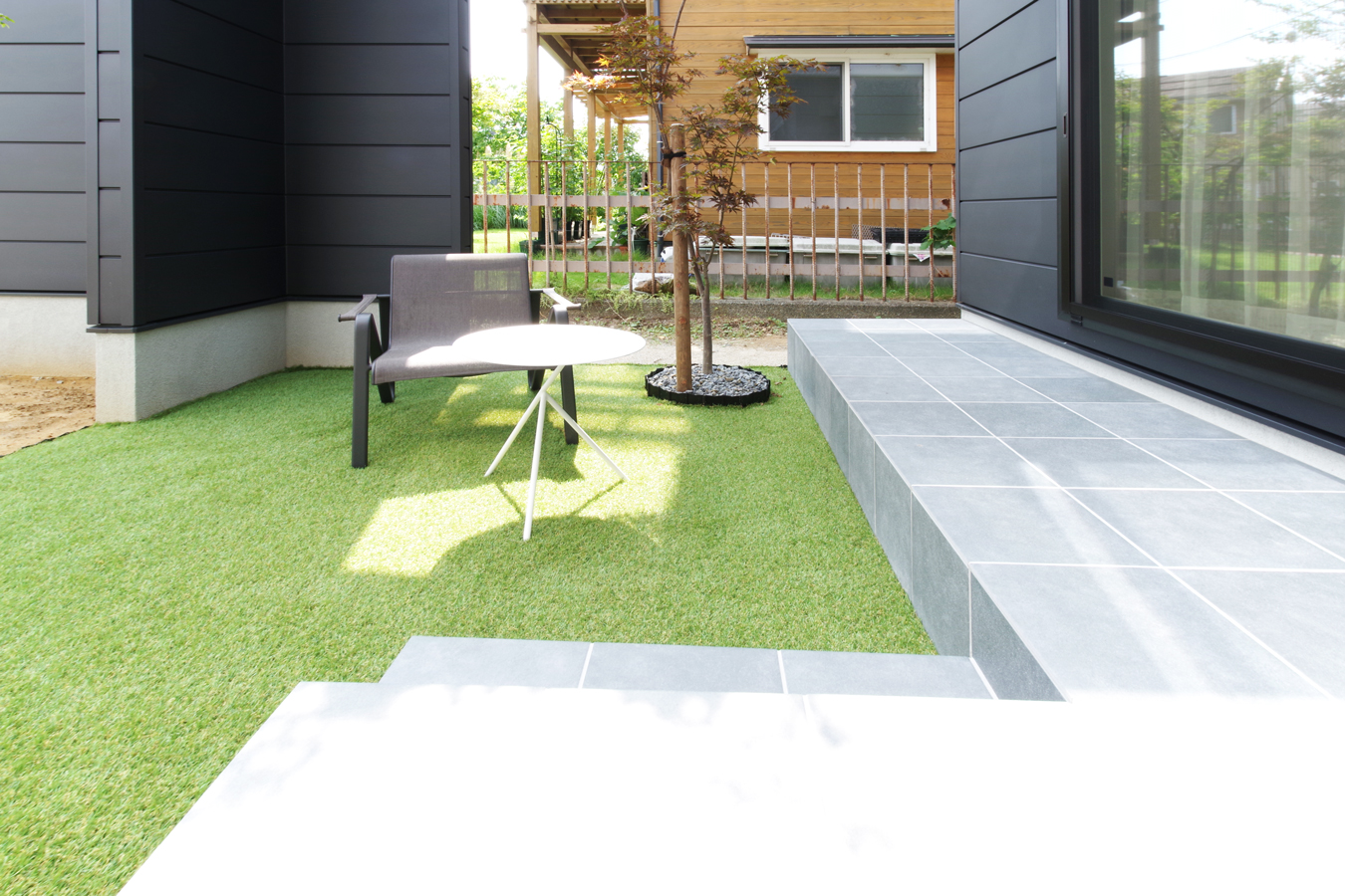 D-GRIDHOUSING 住宅会社 住宅メーカー 長岡市 新潟市 リビング アウトドアリビング テラス 吹抜 陽射し