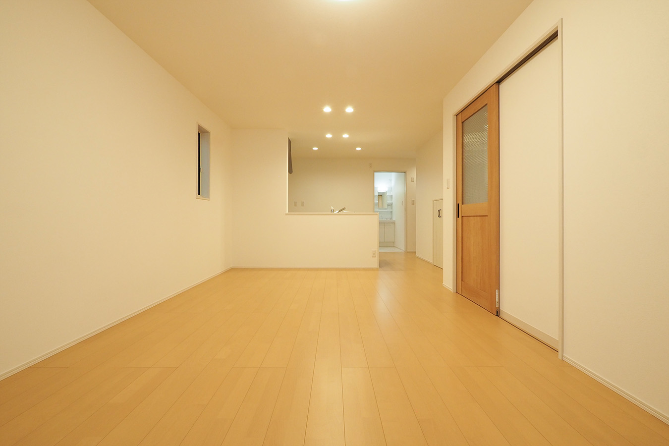 NJ長岡市石内25-B棟_LDK②