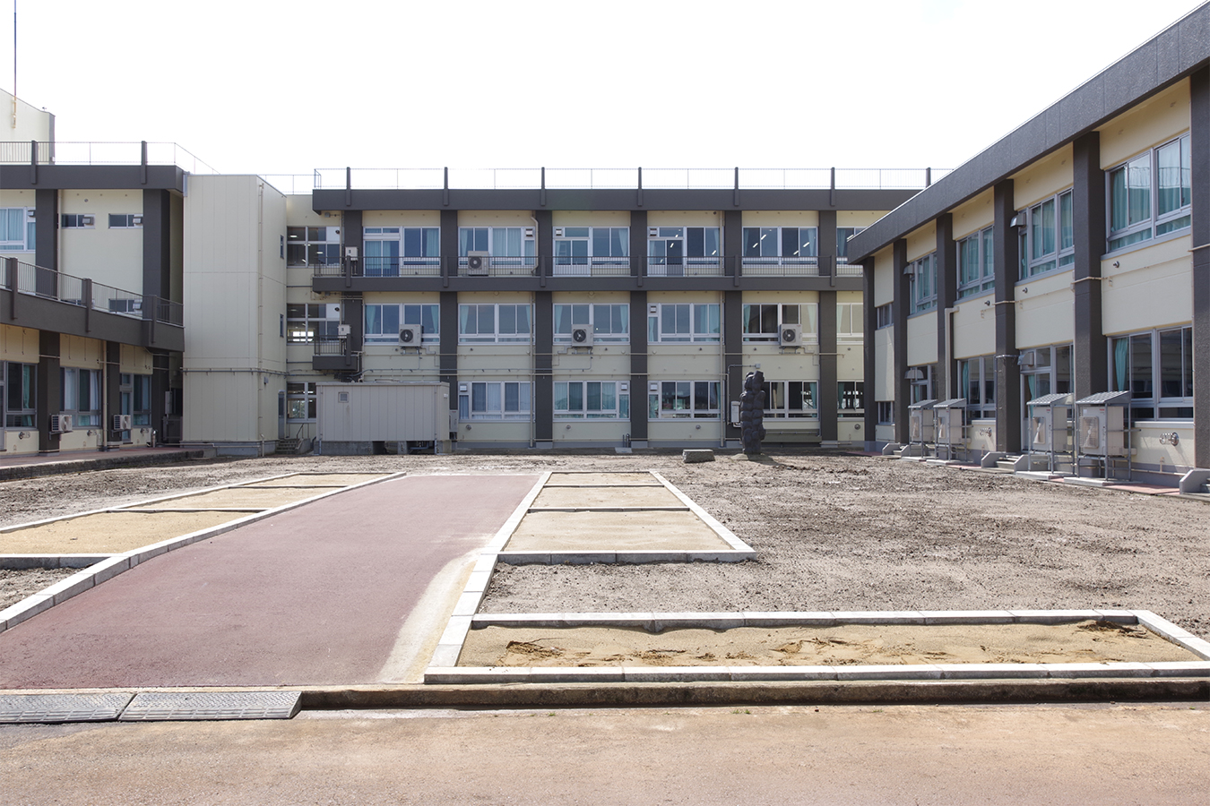 長岡市立中之島中央小学校 改修工事 校舎 外観